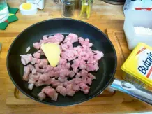 Spaghetti Puten-Carbonara ohne Sahne, laktosefrei