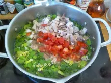 Nudelsuppe mit Hühnerfleisch - Wintersuppe