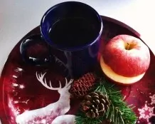 Weihnachtlicher Apfelpunsch