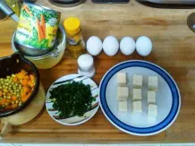Blumenkohlragout mit Eieinlage