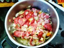 Saftgulasch mit Nudeln oder Kartoffeln
