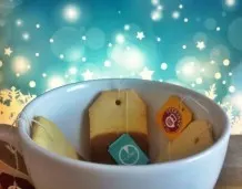 Kekse in Teebeutelform - ein schönes Geschenk