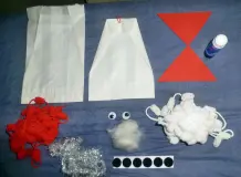Schöne Weihnachtstüten gestalten