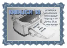 Geschenk in Puzzleform überreichen