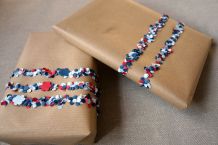 "Geschenkband" aus Konfetti ~ DIY