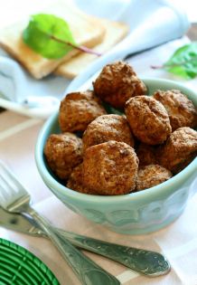 Glutenfreie Meatballs / Fleischbällchen / Frikadellen