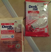 Feuchte Tücher für Fliesen und Laminat