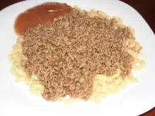 Hörnli mit Ghacktes
