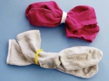 Socken verschwinden in der Waschmaschine?