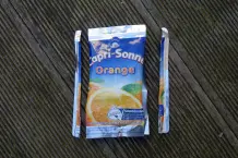 Mini-Portemonnaie aus Capri-Sonne ~ DIY