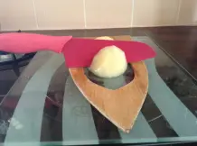 Schneidehilfe für Fächerkartoffeln
