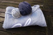 Garn aus alten T-Shirts selber machen ~ DIY