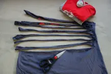 Garn aus alten T-Shirts selber machen ~ DIY
