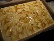 Apfelpfannkuchen vom Blech