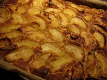 Apfelpfannkuchen vom Blech