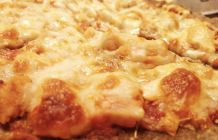 Glutenfreie Thunfischpizza mit Buchweizenmehl