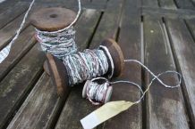 Garn aus Zeitungspapier herstellen ~ DIY