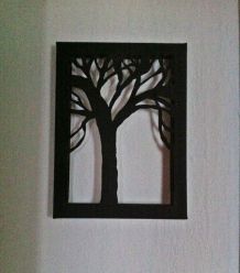Baum Leinwandbild ganz einfach selber machen