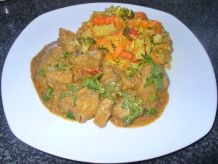 Kokos-Erdnusshähnchenfilet