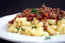 Hörnchennudeln mit Hackfleisch