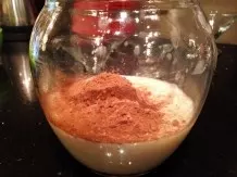 Schokoladen-Chia-Samen-Pudding- oder Eis - vegan