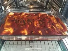 Enchilada mit Süßkartoffeln und schwarzen Bohnen