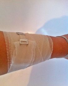 Duschen trotz Verband und Pflaster