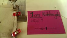 Nähmaschine: Nadelart und -position merken