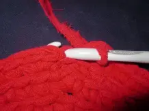 Herzen häkeln: Teppich oder Topflappen
