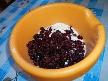 Bananen-Möhren-Cranberry-Kuchen im Glas gebacken