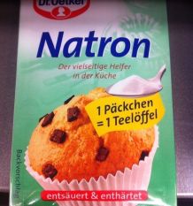 Natron im Haushalt anwenden