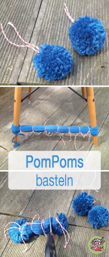 PomPoms in Serie herstellen ~ DIY