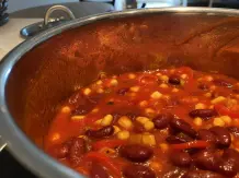 Chili con Carne mit Bohnen und Mais