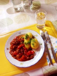 Paprika-Hackfleisch-Topf