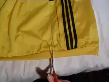 Staubtücher aus alter Trainingsjacke machen