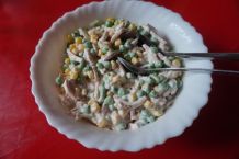 Zwei Minuten-Salat