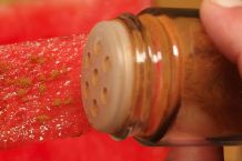 Wassermelone mit Zimt