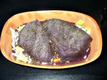 Rotweinbraten aus dem Römertopf