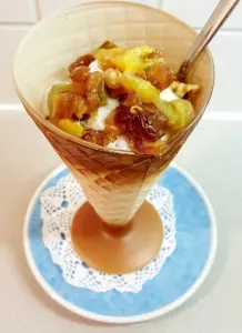 Knackig-fruchtiges Topping