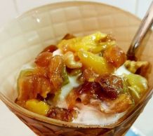Knackig-fruchtiges Topping