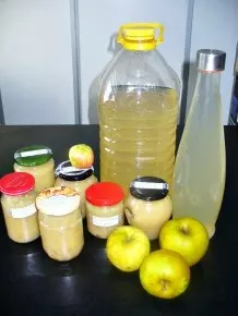 Fruchtig intensives Apfelwasser & Apfelmus