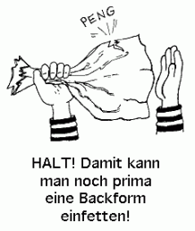 Backform einfetten leicht gemacht