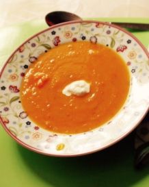 Kürbiscremesuppe