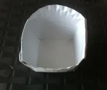 Pappteller wird zur kleinen Keksbox