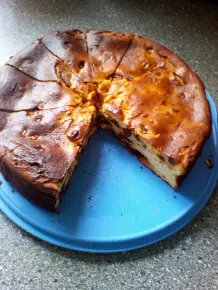 Der schnellste Käsekuchen - ohne Boden