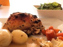 Superzartes Zitronen-Kräuter-Hähnchen aus dem Slow Cooker