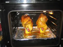 Hühnchen gleichmäßig braten