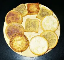 Blitzschnelles Kaffee-/Teegebäck: Zwieback mit Kokos, Anis oder Zimt