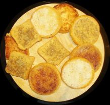 Blitzschnelles Kaffee-/Teegebäck: Zwieback mit Kokos, Anis oder Zimt