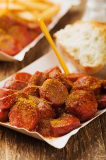 Leckere Currywurst